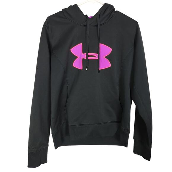 Under Armour Tops - Under Armour "Cold Gear" Semi-fitted Hoodie Size Large